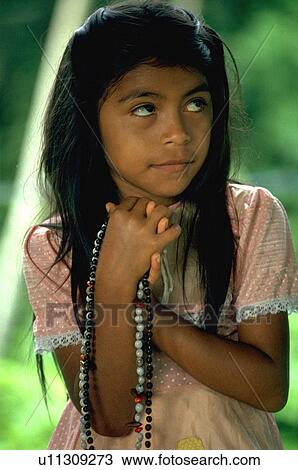 Stock Image - latin, child, ecuador, quito, kid, girl. Fotosearch