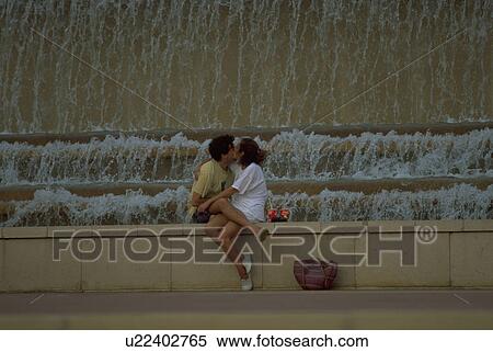 Stock Photography - love, embracing, couple, people, woman. Fotosearch