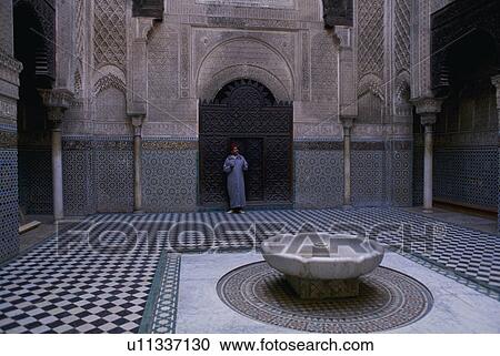 marketplace, school, morocco, medina, fes, madrassa View Large Photo Image Stock Image - marketplace, school, morocco, medina, fes, madrassa. Fotosearch