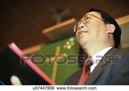 Stock Photo - minister, religious, religion, church, chinese. Fotosearch