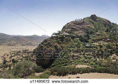 Stock Image - monastery, person, garima, abuna, ethiopia, people. Fotosearch