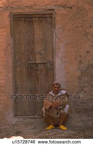 Stock Photograph - moroccan, marrakech, morocco, male, people. Fotosearch