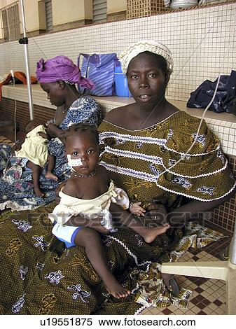 Stock Photography - mother, people, faso, burkina, person, baby. Fotosearch