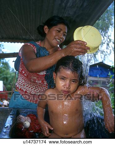 Picture - mothering, people, guatemala, women, person, woman. Fotosearch