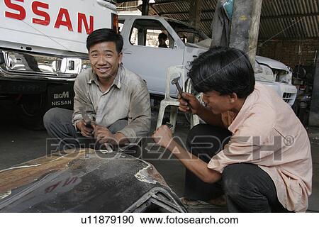 Stock Image - motor, frame, cambodia, person, people, fashion. Fotosearch