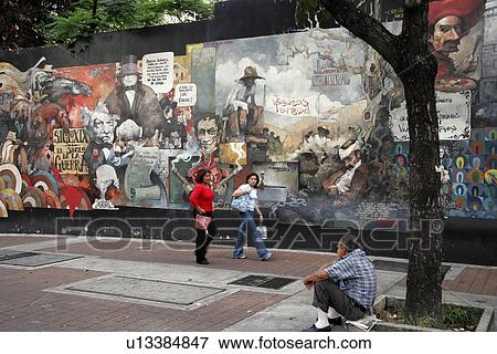 murals, person, political, venezuela, art, people View Large Photo Image Stock Photo - murals, person, political, venezuela, art, people. Fotosearch