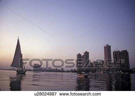 Stock Photo - nile, person, river, egypt, 3167, people. Fotosearch