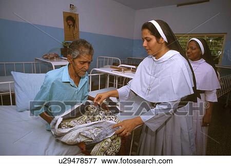 Stock Photo - patient, hand, nurse, 5296, person, people. Fotosearch