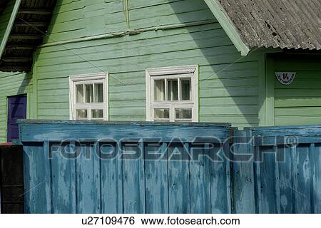 Stock Photograph - pechersky, person, cottage, detail, russia, people. Fotosearch