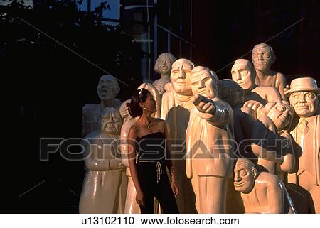 people, statue, crowd, illuminated, woman View Large Photo Image Stock Image - people, statue, crowd, illuminated, woman. Fotosearch