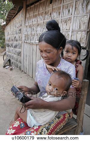 Stock Photo - person, baby, technology, child, people, woman. Fotosearch