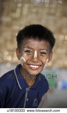 person, burmese, thailand, painted, people View Large Photo Image Stock Image - person, burmese, thailand, painted, people. Fotosearch