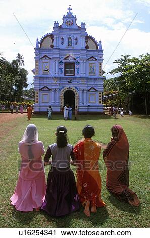 Stock Image - person, christian, religion, india, people. Fotosearch