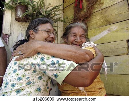 Stock Photo - person, elderly, honduras, women, people. Fotosearch