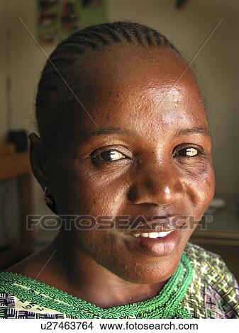 Picture - person, faso, burkina, 7834, people. Fotosearch