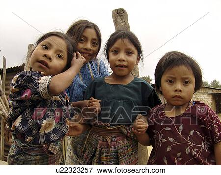 Stock Photo - person, girls, mayan, guatemala, people. Fotosearch