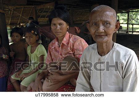 person, grandchildren, sat, cambodia, people View Large Photo Image Stock Photo - person, grandchildren, sat, cambodia, people. Fotosearch