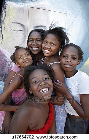 Stock Image - person, kids, namibia, children, people. Fotosearch