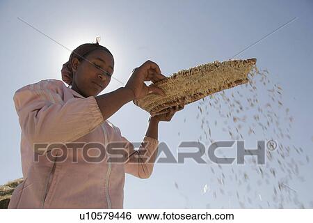 Stock Photograph - person, party, girl, people, food, woman. Fotosearch