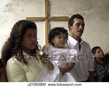 Stock Image - person, waiting, parents, nicaragua, people. Fotosearch