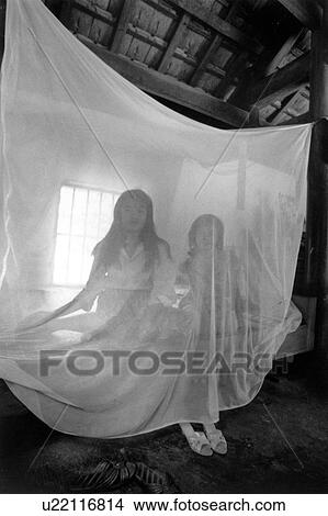 Picture - person, white, black, 076, people. Fotosearch