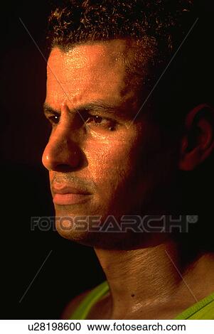 Stock Image - portrait, male, mans, people. Fotosearch