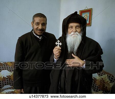 Stock Image - priest, person, catholic, egypt, 5741, people. Fotosearch