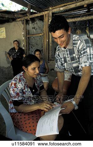 Stock Image - salvador, people, 5092, book, person, background. Fotosearch