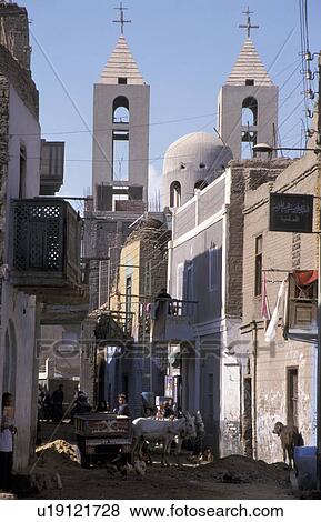 Stock Photo - scene, person, street, egypt, 5719, people. Fotosearch
