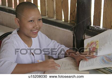 Stock Image - school, people, person, child, girl, background. Fotosearch