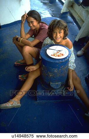 Stock Photography - smiles, children, sweet, kids, cute, food. Fotosearch