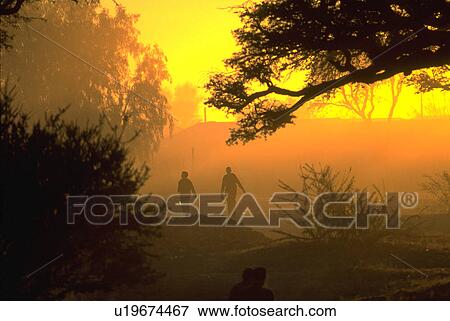 Stock Photo - solitude, walking, namibia, rehoboth, dawn, school. Fotosearch