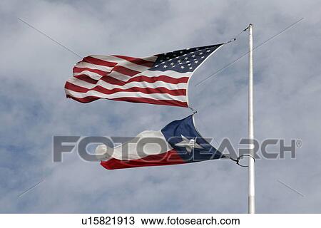 Stock Image - stars, person, flags, usa, star, people. Fotosearch