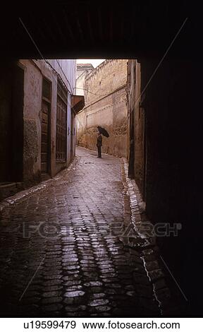 Stock Photo - street, person, morocco, 4297, beauty, people. Fotosearch