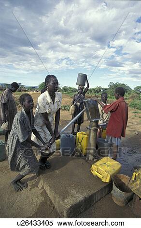 sudan, water, south, person, people, business View Large Photo Image Stock Photography - sudan, water, south, person, people, business. Fotosearch
