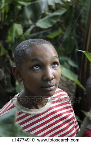 Stock Image - tanzania, girl, kid, person, child, people. Fotosearch