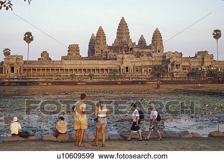 temples, person, visiting, tourists, cambodia, people View Large Photo Image Stock Photo - temples, person, visiting, tourists, cambodia, people. Fotosearch