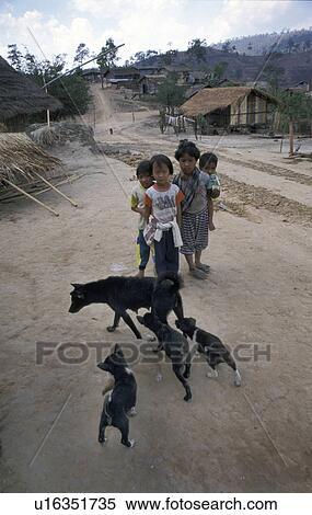Stock Photography - tribal, person, lahu, thailand, 9384, people. Fotosearch
