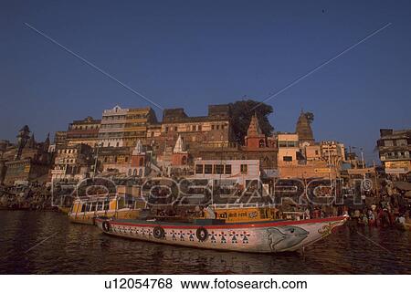varanasi, pradesh, river, ganges, morning, uttar View Large Photo Image Stock Photo - varanasi, pradesh, river, ganges, morning, uttar. Fotosearch