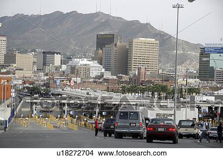 Picture - waiting, person, cars, hispanic, mexico, people. Fotosearch