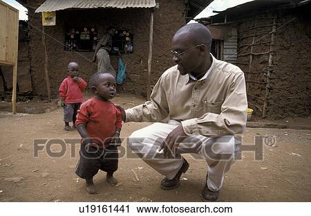 Stock Image - worker, child, parish, kenya, person, people. Fotosearch