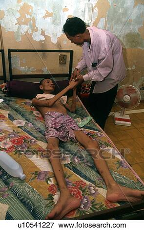 Stock Photo - aids, person, health, cambodia, 5486, people. Fotosearch