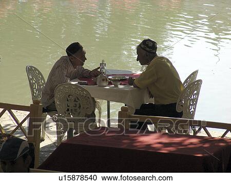 asia, people, central, males, person, water View Large Photo Image Stock Image - asia, people, central, males, person, water. Fotosearch