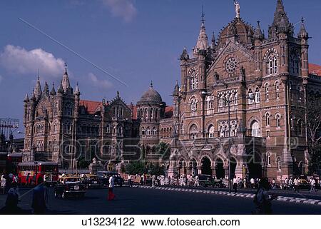 asia, train, india, bombay, station, victoria View Large Photo Image Stock Image - asia, train, india, bombay, station, victoria. Fotosearch