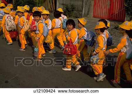 Picture - asian, school, kids, taiwanese, children, people. Fotosearch