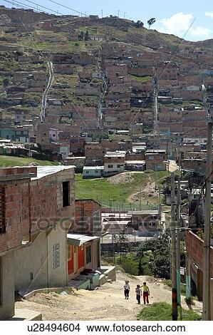 Picture - bogota, person, bolivar, ciudad, colombia, people. Fotosearch