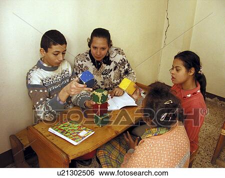 Stock Photograph - book, people, children, school, person, background. Fotosearch