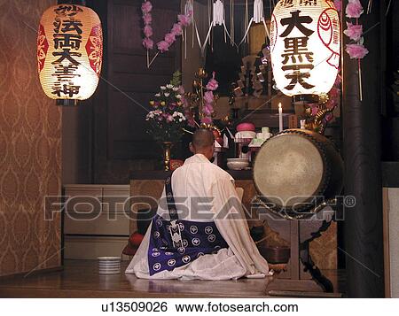 Stock Photograph - buddhist, people, asakusa, japan, person, love. Fotosearch