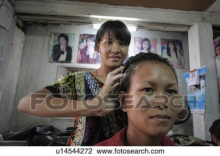 Stock Image - cambodia, people, women, art, person, woman. Fotosearch