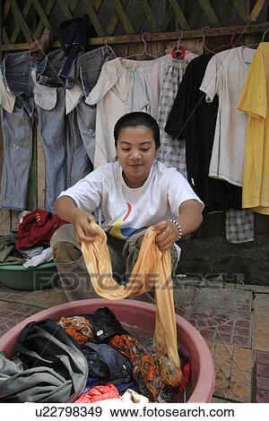 Stock Photo - cambodia, people, women, person, girl, woman. Fotosearch